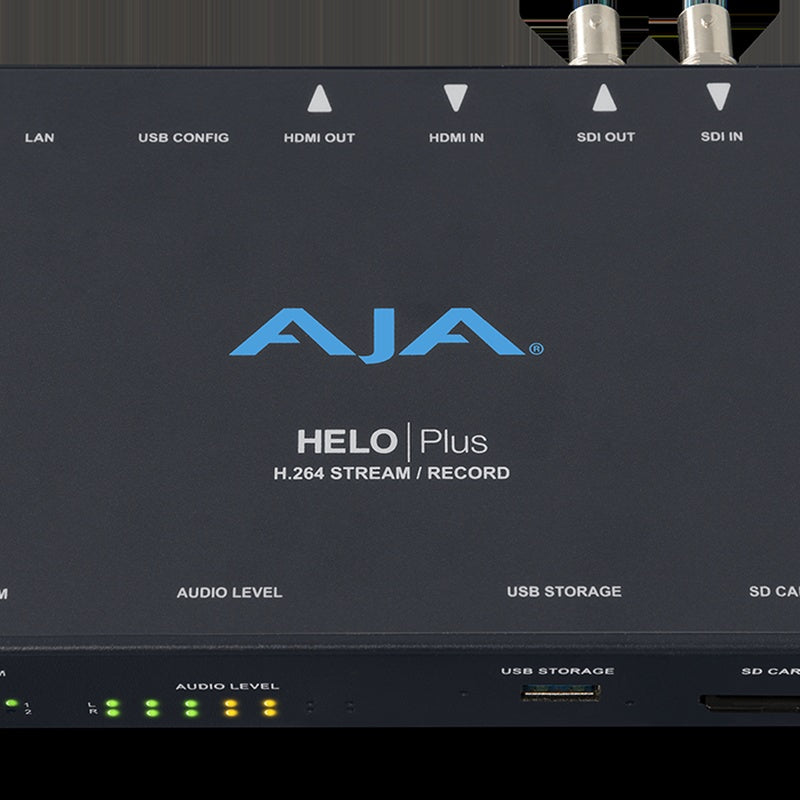 AJA HELO Network Streaming and Recording Encoder