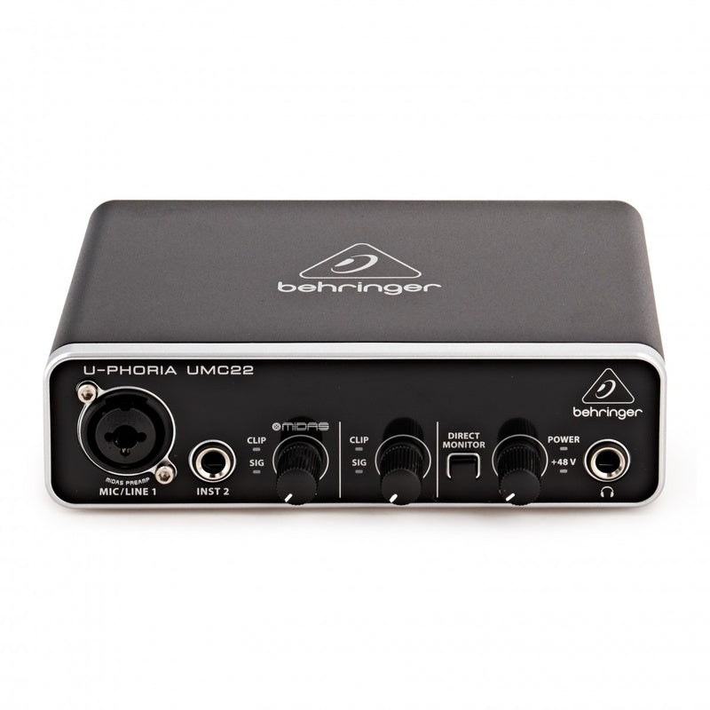 Behringer U-PHORIA UMC22 USB Audio Interface