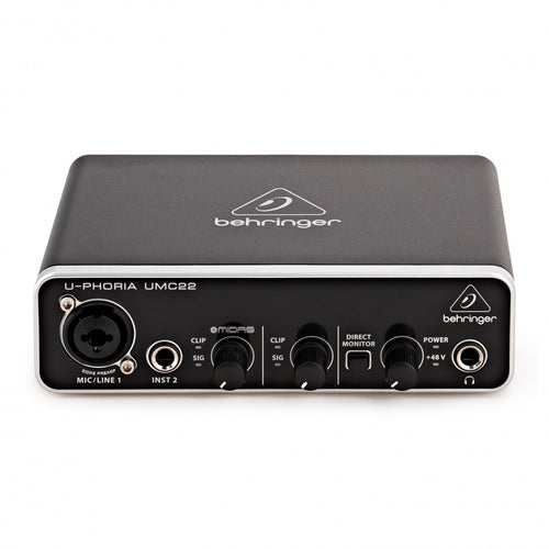 Behringer U-PHORIA UMC22 USB Audio Interface