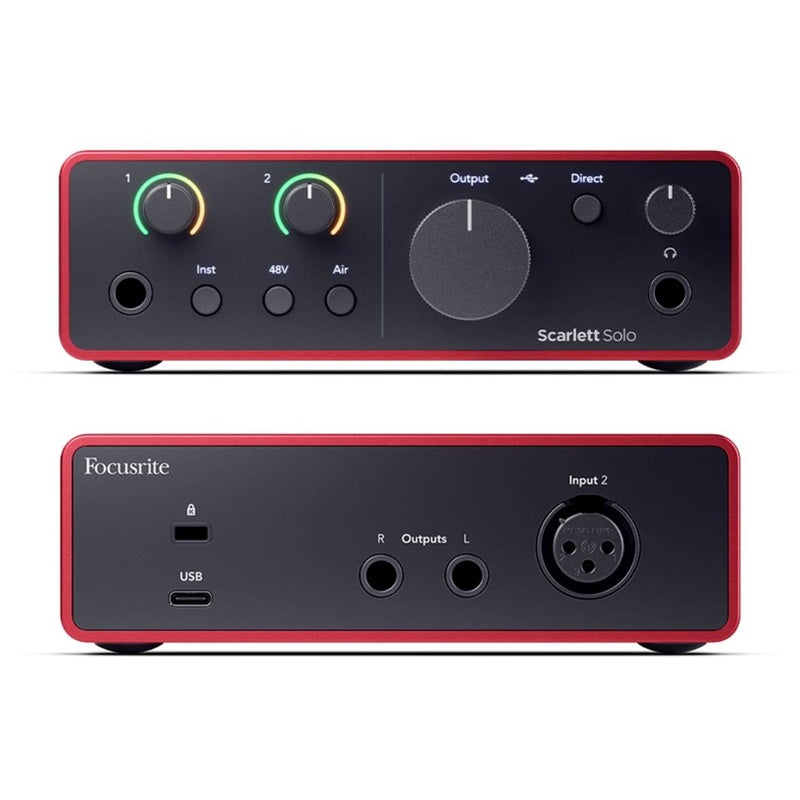 Focusrite Scarlett Solo 4th Gen Audio Interface