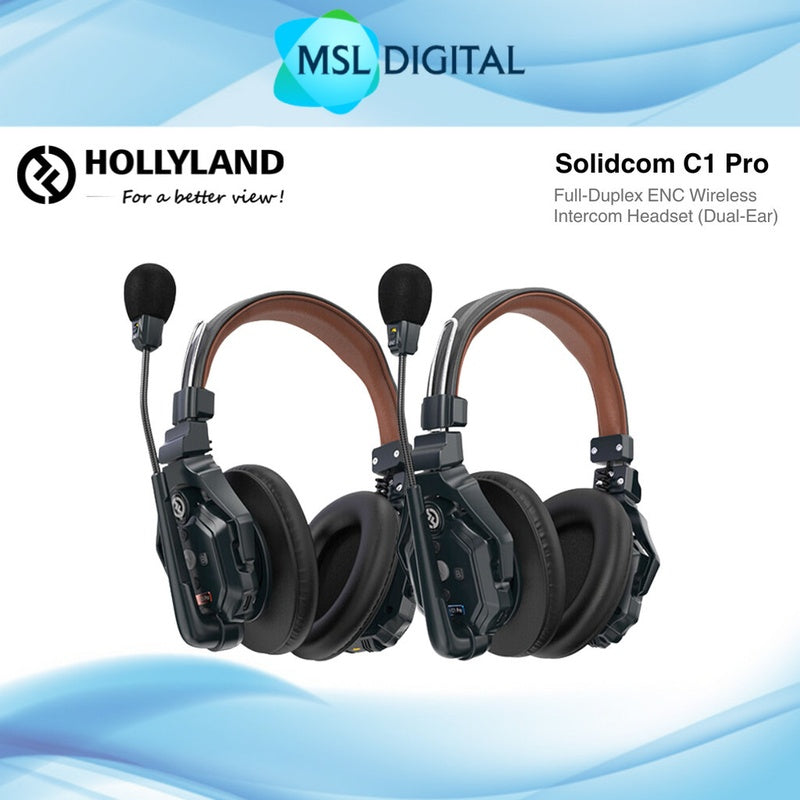 Hollyland Solidcom C1 Pro Full-Duplex Wireless Intercom
