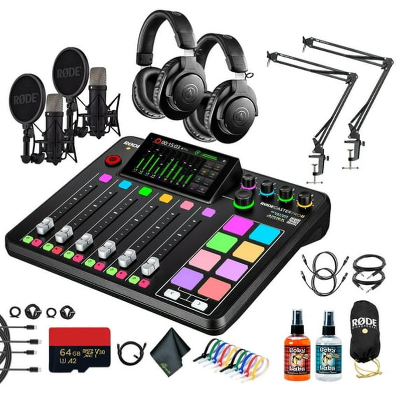 Rode Caster Pro II Complete Bundle with NT1 Microphone