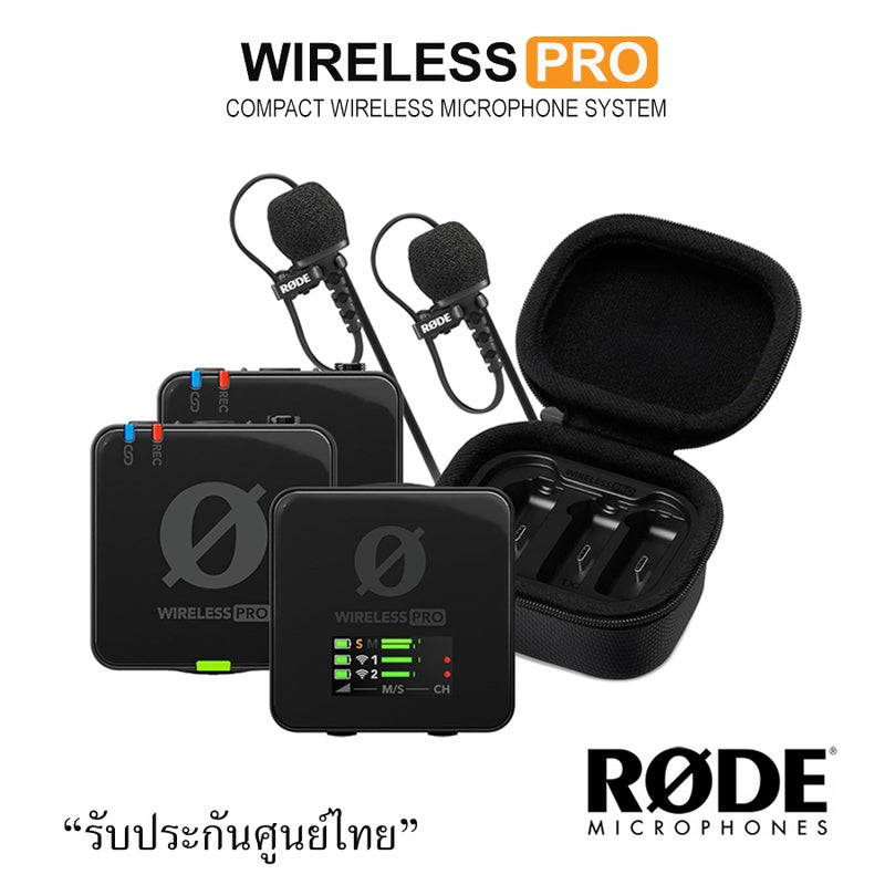 Rode Wireless PRO Dual-Channel Wireless Microphone System