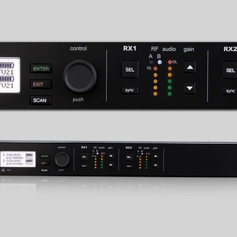 Shure ULXD4D Dual-Channel Digital Wireless Receiver