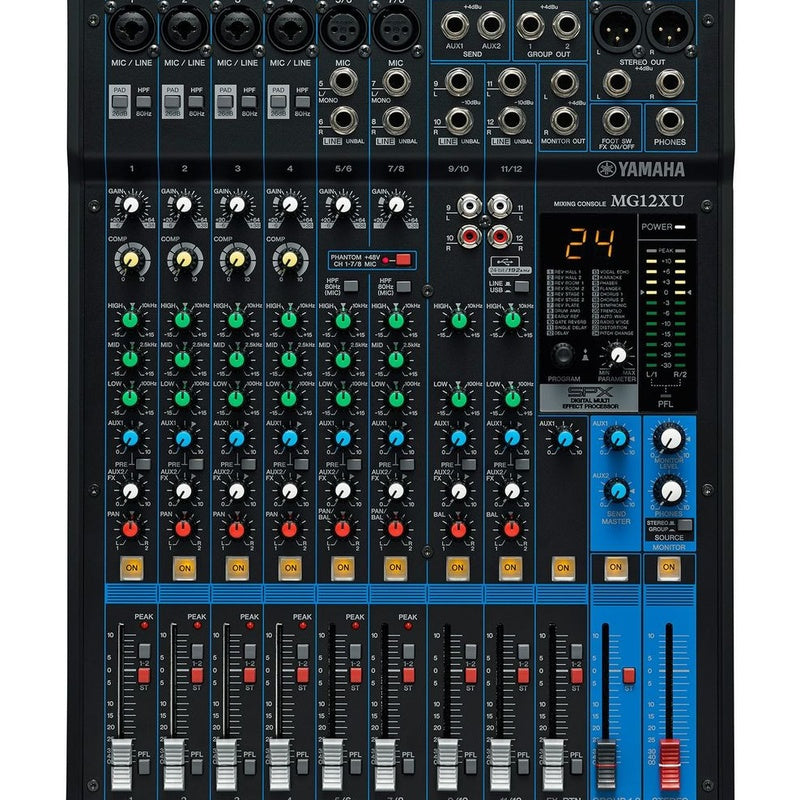 Yamaha MG12XU 12-Channel Mixing Desk