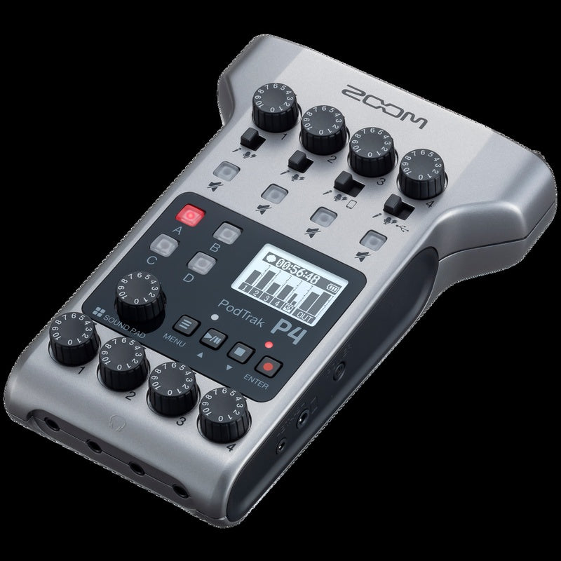 Zoom PodTrak P4 Podcast Mixer
