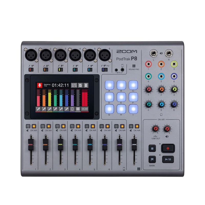 Zoom PodTrak P8 Podcast Mixer